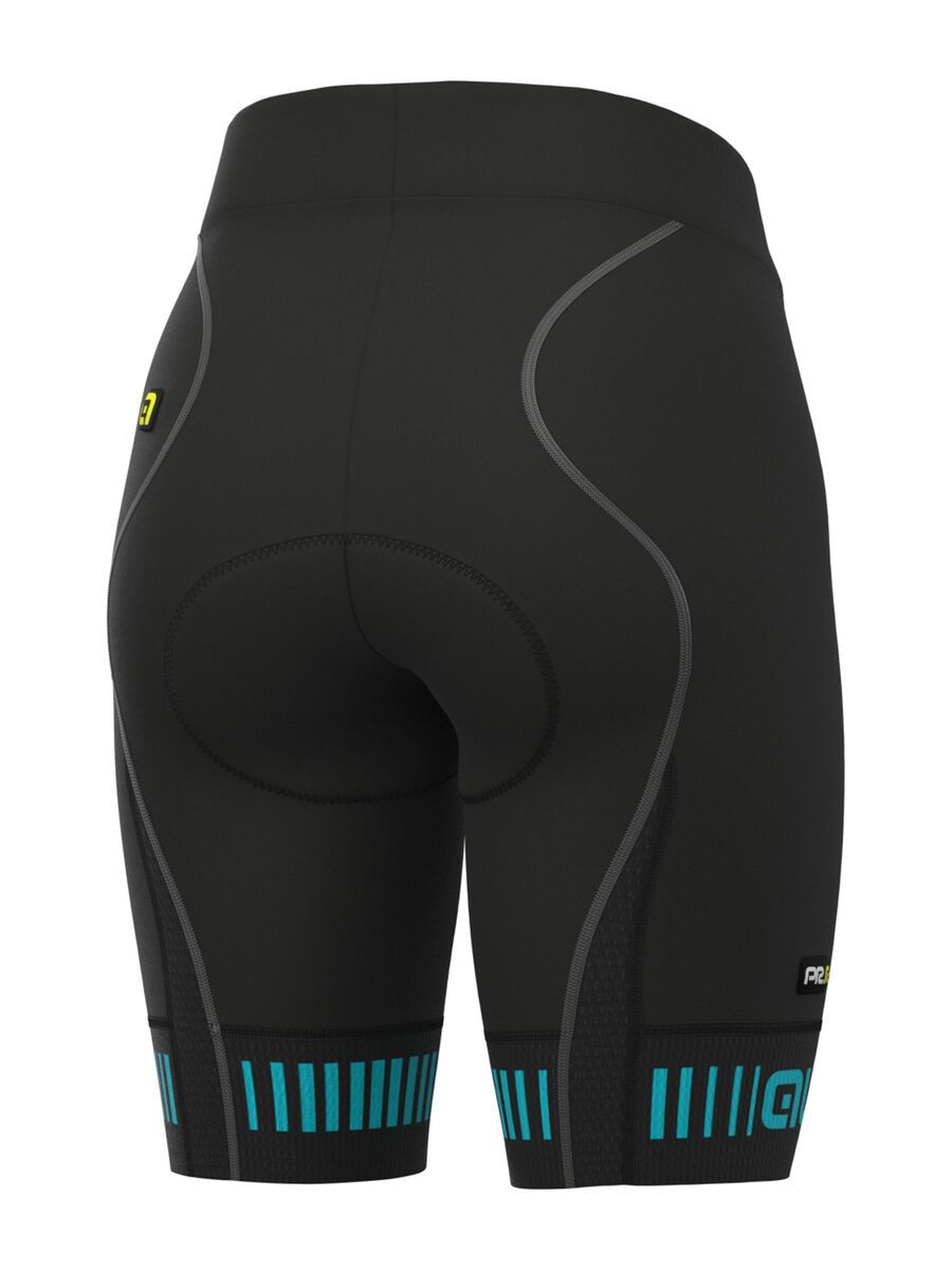 Ale PR-R Strada Lady Shorts, black-turquoise - Bild 2