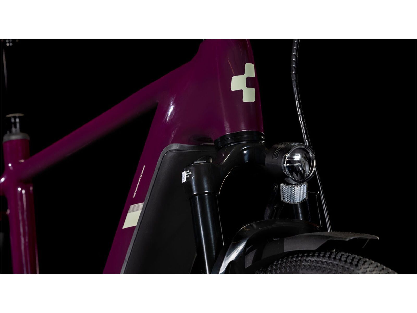 Cube Nuride Hybrid SLX 800 Allroad, amarone´n´lunar - Bild 6