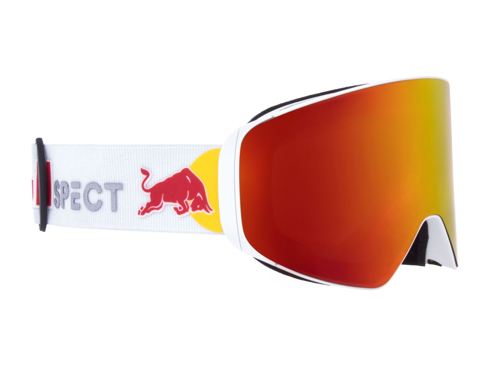 Red Bull Spect Eyewear Jam, Brown-Red Mirror / matt white - Bild 3