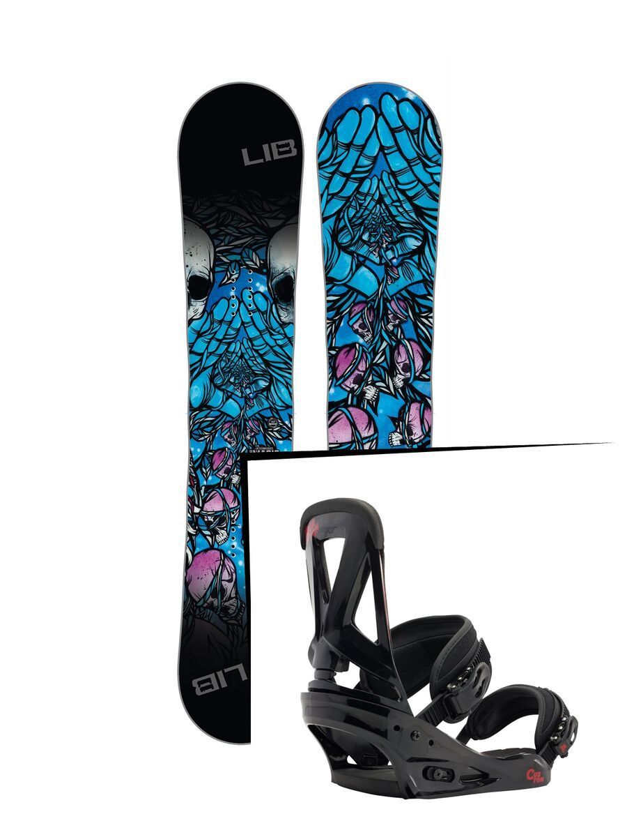 Set: Lib Tech Banana Magic 2017 + Burton Custom (1464181S) - Bild 1