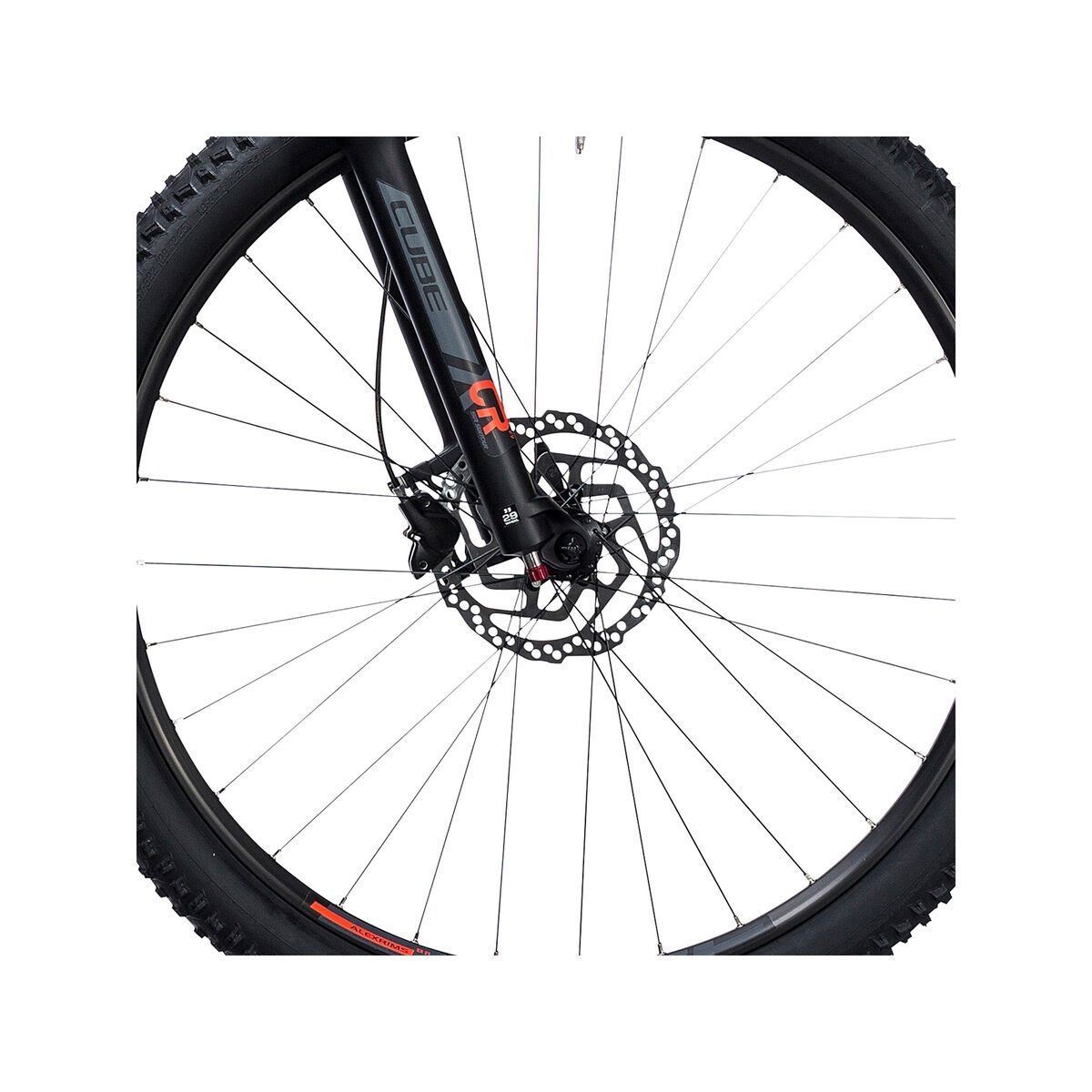 Cube Reaction Hybrid HPA Pro 400 27.5, grey´n´flashred - Bild 2