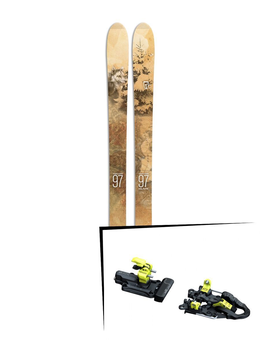 Set: Icelantic Vanguard 97 2017 + ATK Freeraider 14 2.0 (2322434) - Bild 1