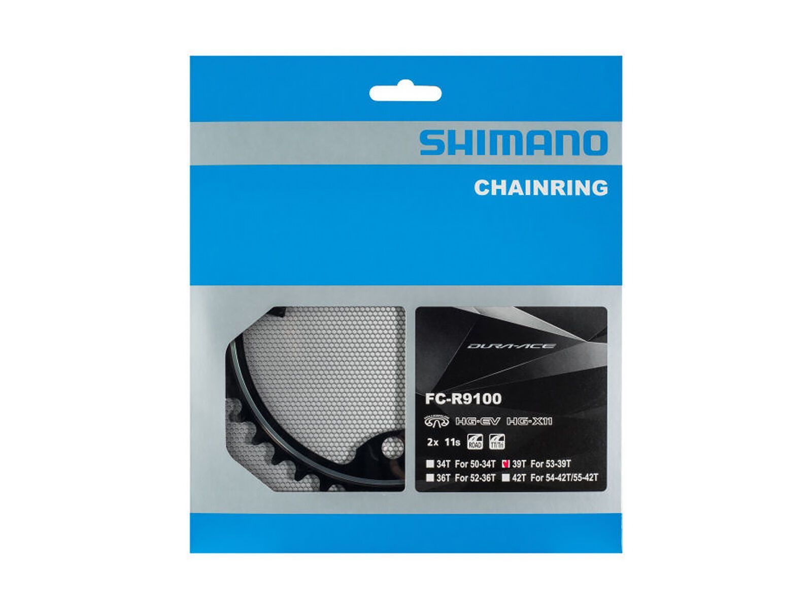 Shimano Dura-Ace Kettenblatt für FC-R9100/FC-R9100-P - 2x11 (MW) - Bild 2