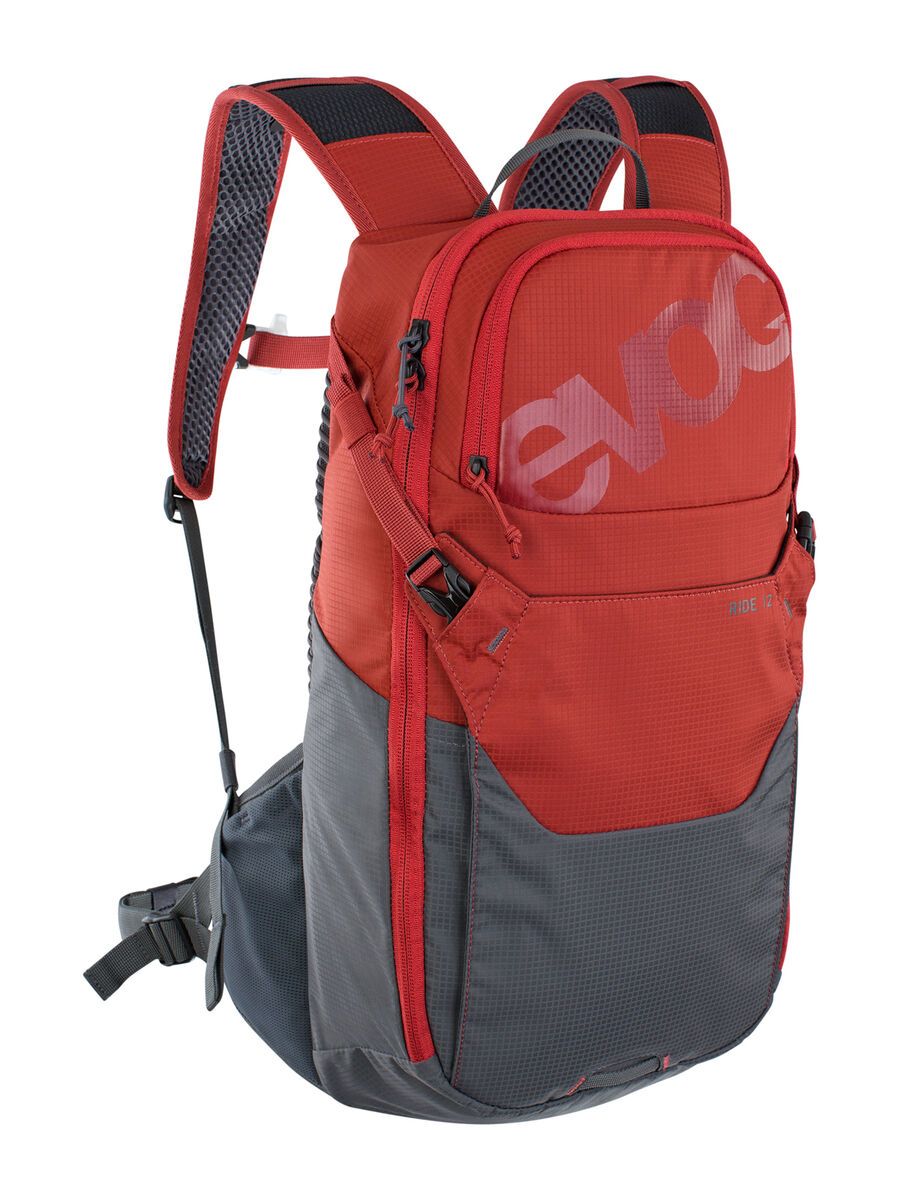Evoc Ride 12, chili red/carbon grey - Bild 1