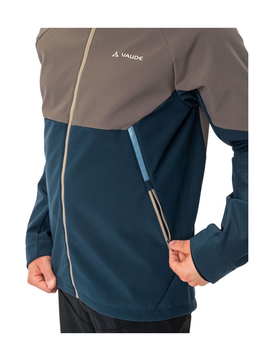 Vaude Men's Qimsa Softshell Jacket, coconut/dark sea - Bild 6