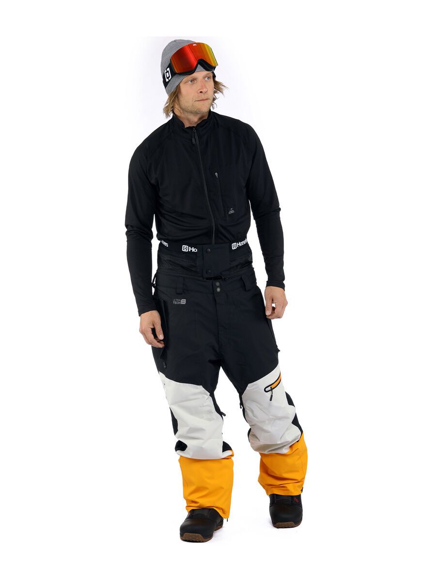 Horsefeathers Nelson Pants, black/radiant yellow - Bild 4