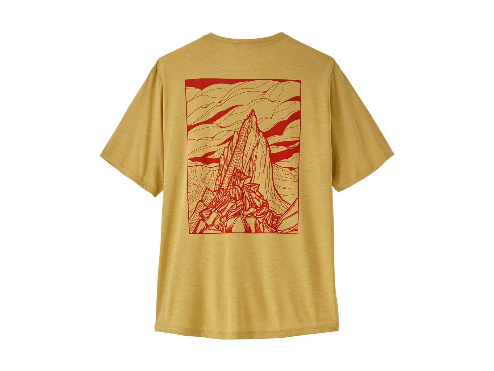 Patagonia Men's Cap Cool Daily Shirt - Cloud Crag, limestone yellow/light limestone yellow x-dye - Bild 2