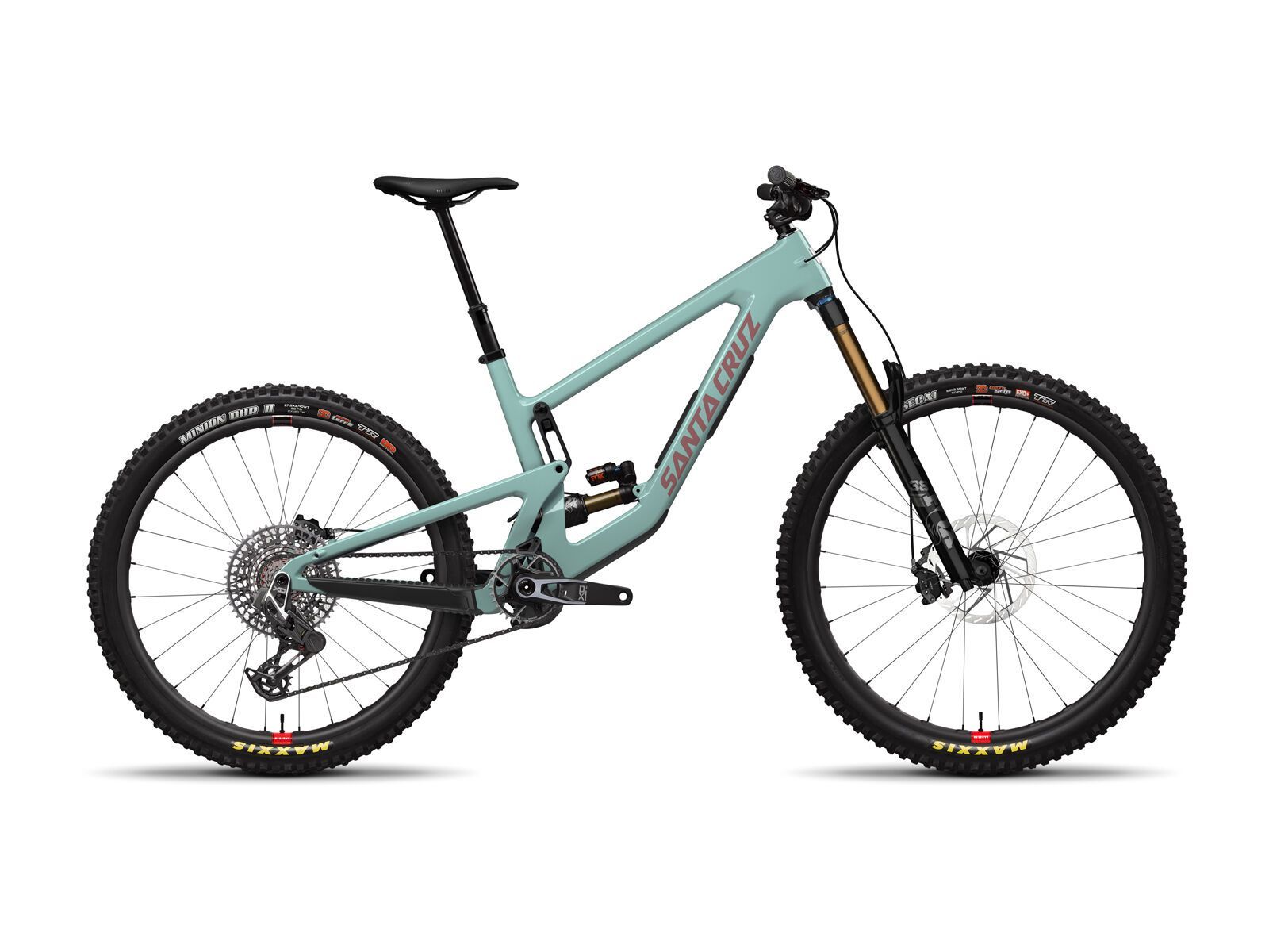 Santa Cruz Nomad CC / X0 AXS / RSV / MX, gloss light teal - Bild 1
