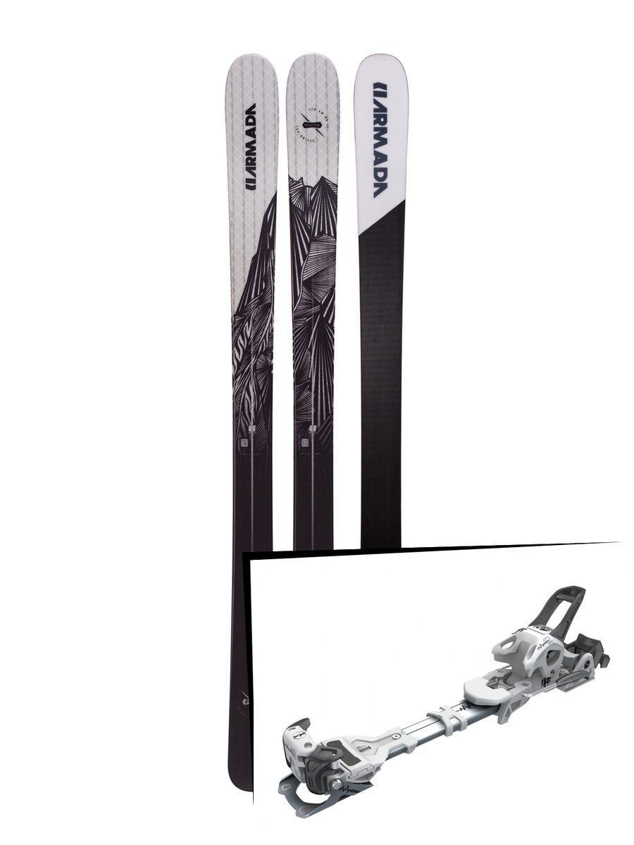 Set: Armada Invictus 99 Ti 2019 + Tyrolia Ambition 12 AT solid white black - Bild 1