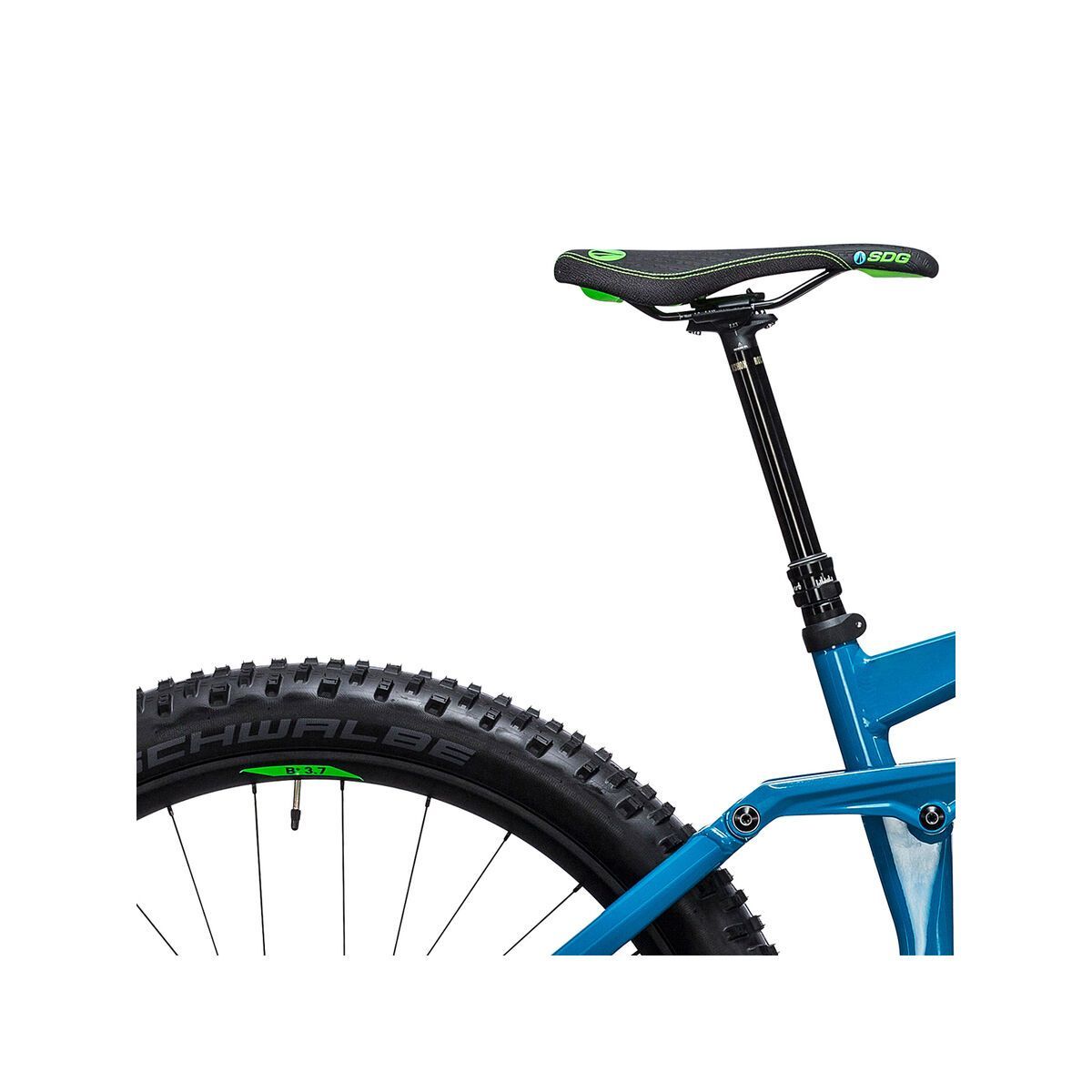 Cube Stereo Hybrid 140 HPA SLT 500 27.5+, blue´n´green - Bild 5