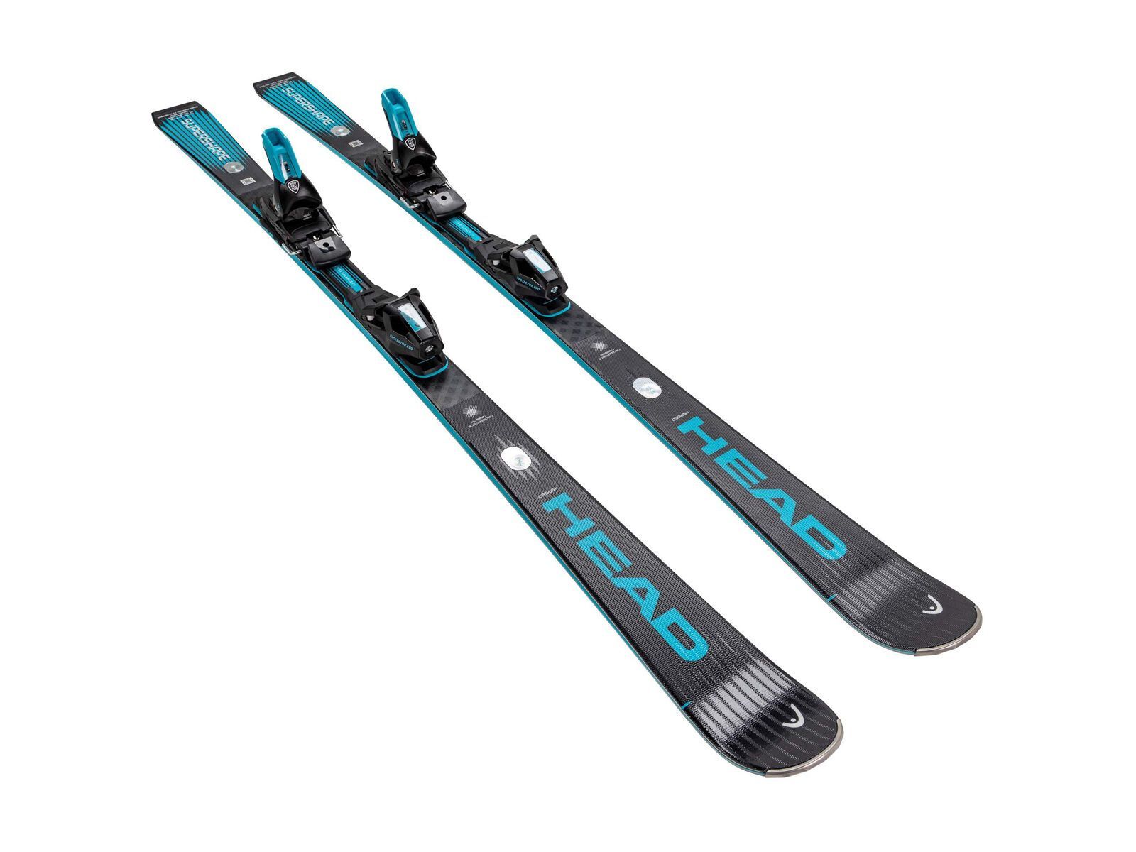 Head Supershape e-Speed + Protector Evo PR 13 GW, matt black/speed blue - Bild 4