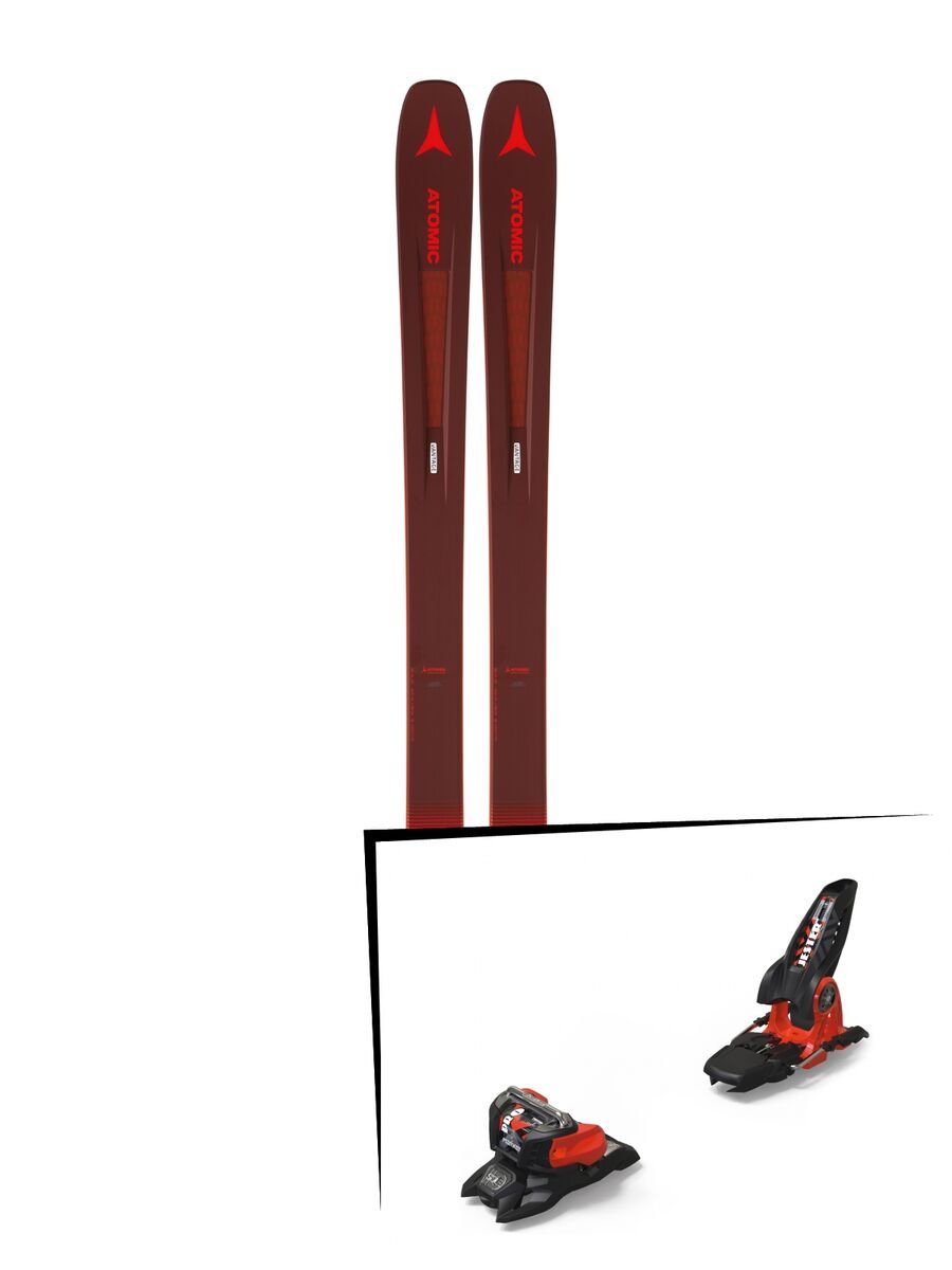 Set: Atomic Vantage 97 TI 2019 + Marker Jester 18 Pro ID black/flo-red - Bild 1