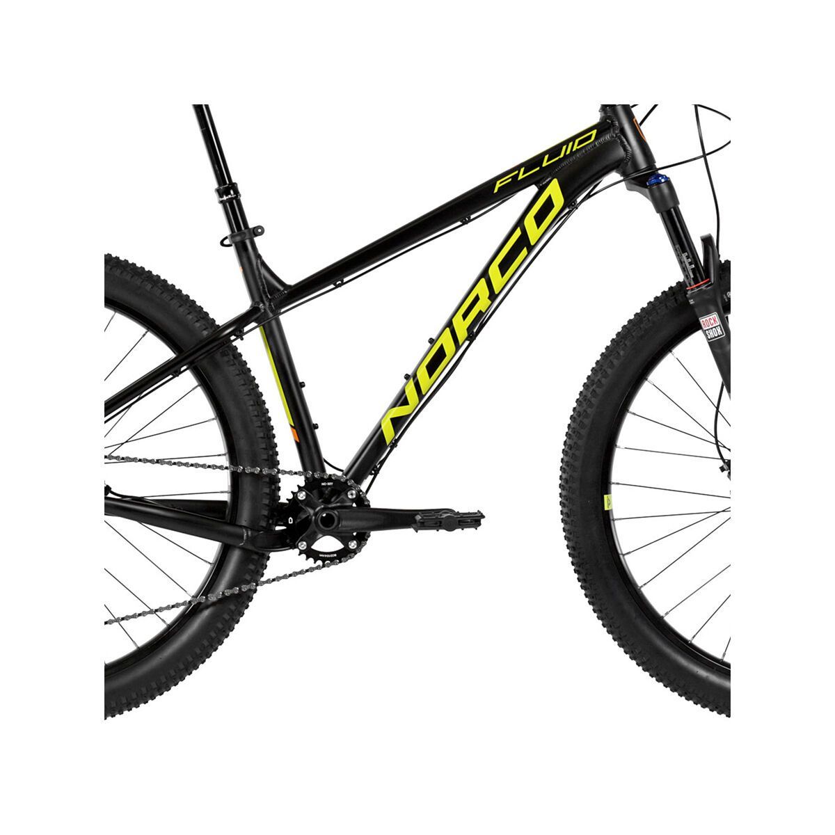 Norco Fluid HT+ 7.1, black/yellow/orange - Bild 3