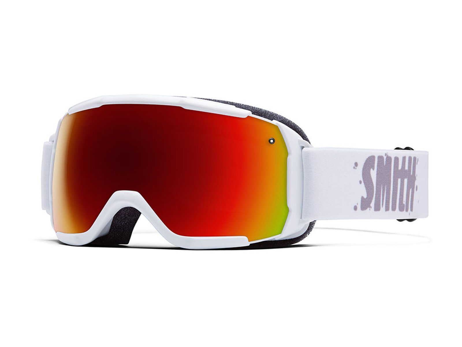 Smith Grom, white/red sol-x mirror - Bild 1