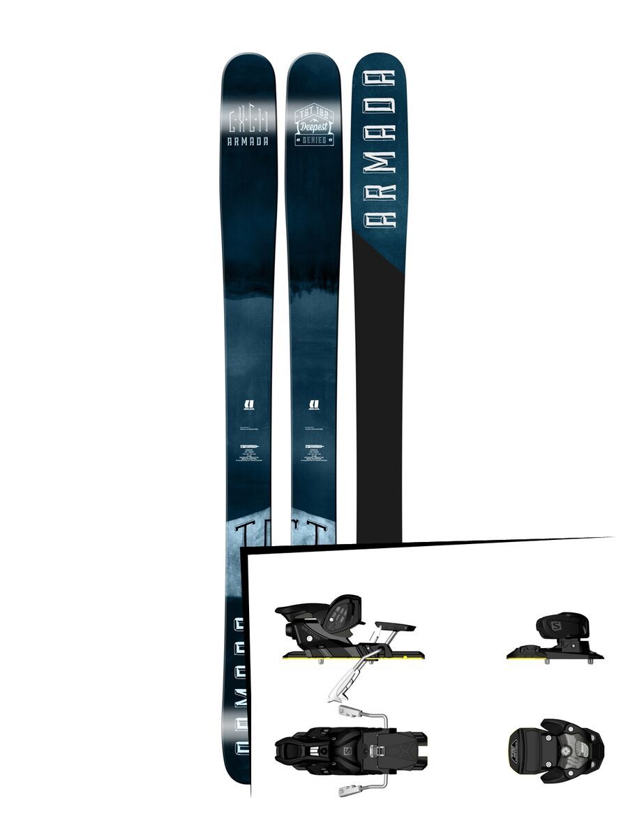 Set: Armada TST 2017 + Salomon Warden MNC 13 (1540104) - Bild 1
