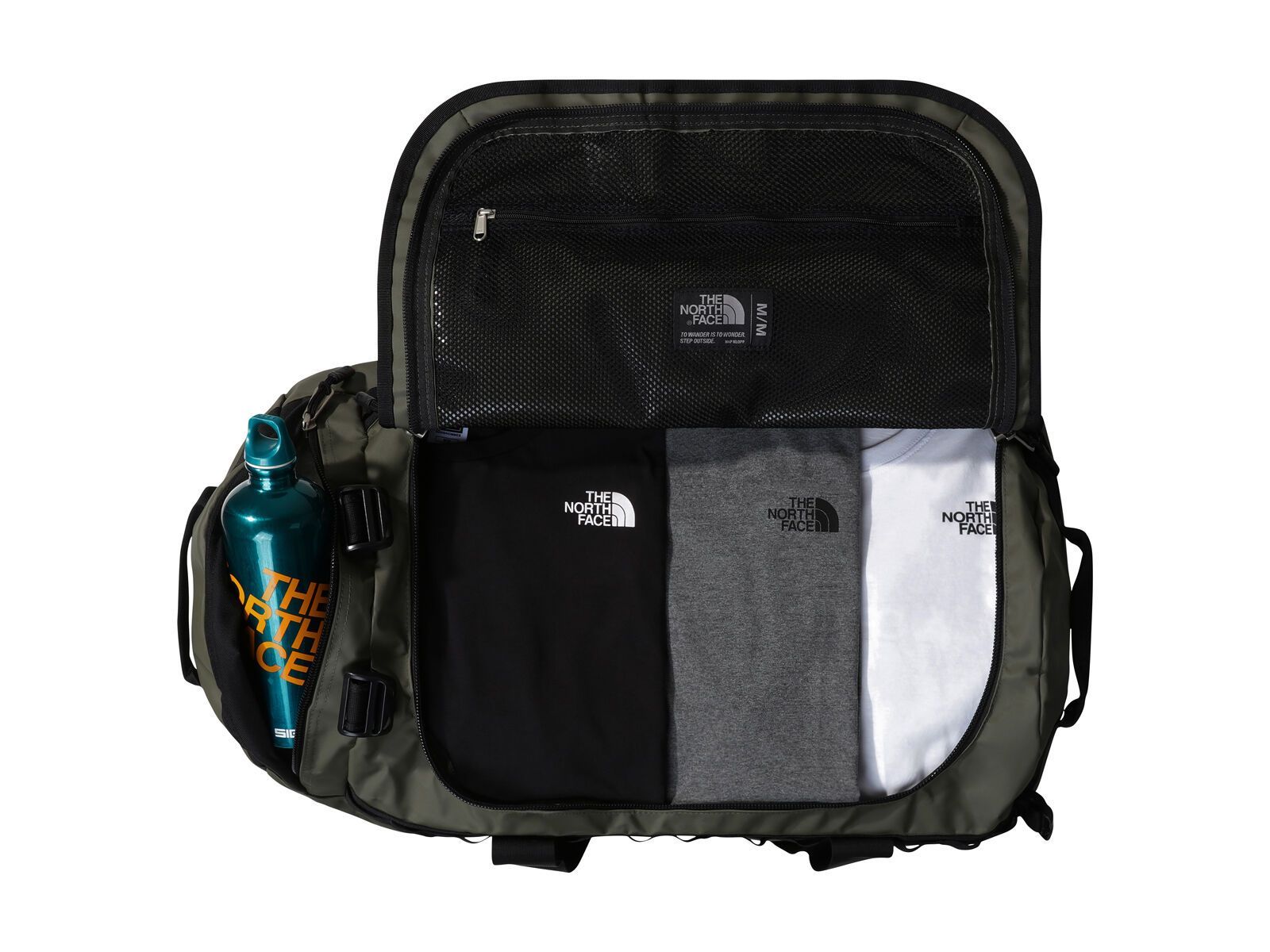 The North Face Base Camp Duffel - M, new taupe green/tnf bla - Bild 2