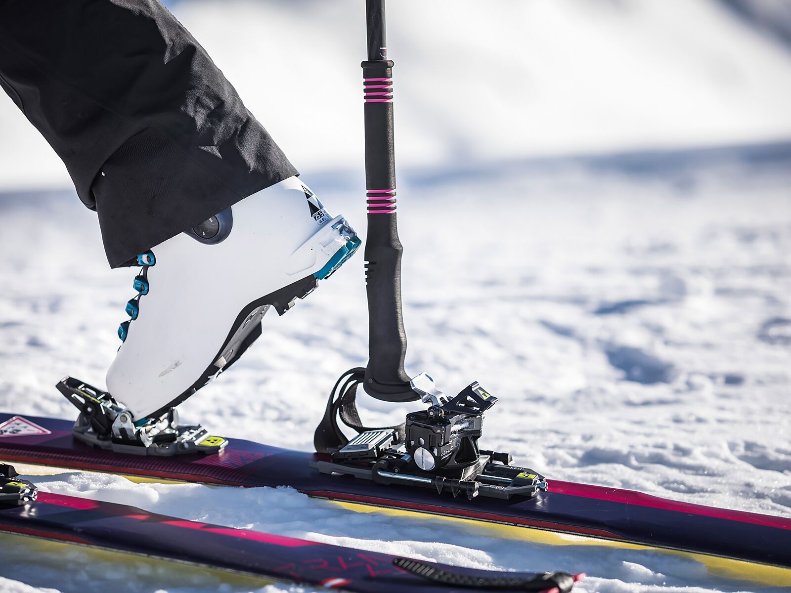 Komperdell Contour Titanal II Foam Compact, schwarz/rosa/silber - Bild 4