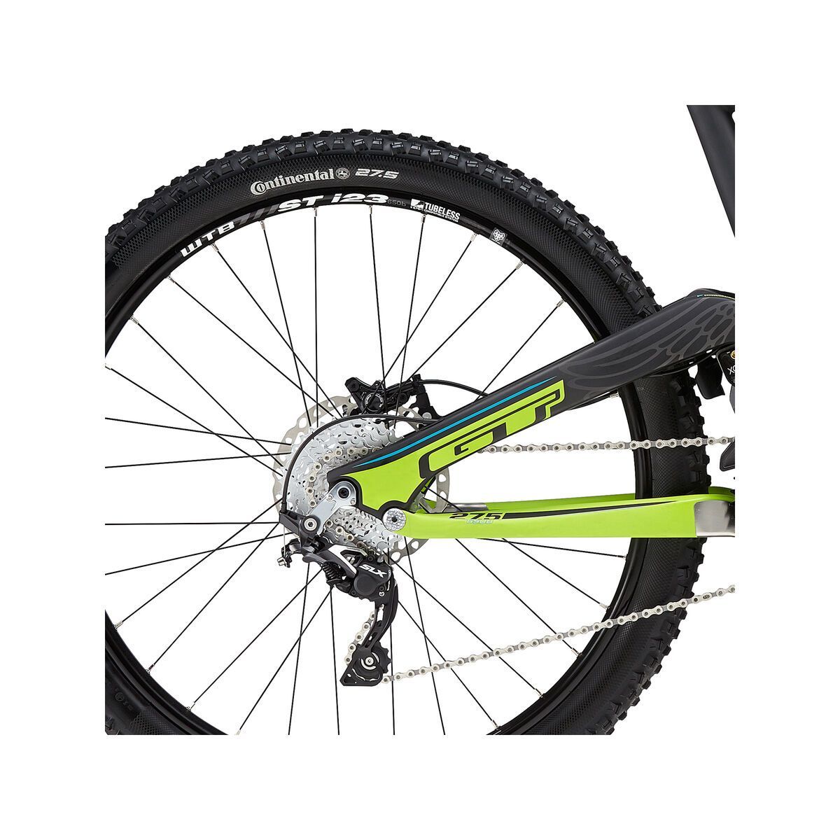 GT Force X Carbon Expert 27.5, blue/lime/raw - Bild 4