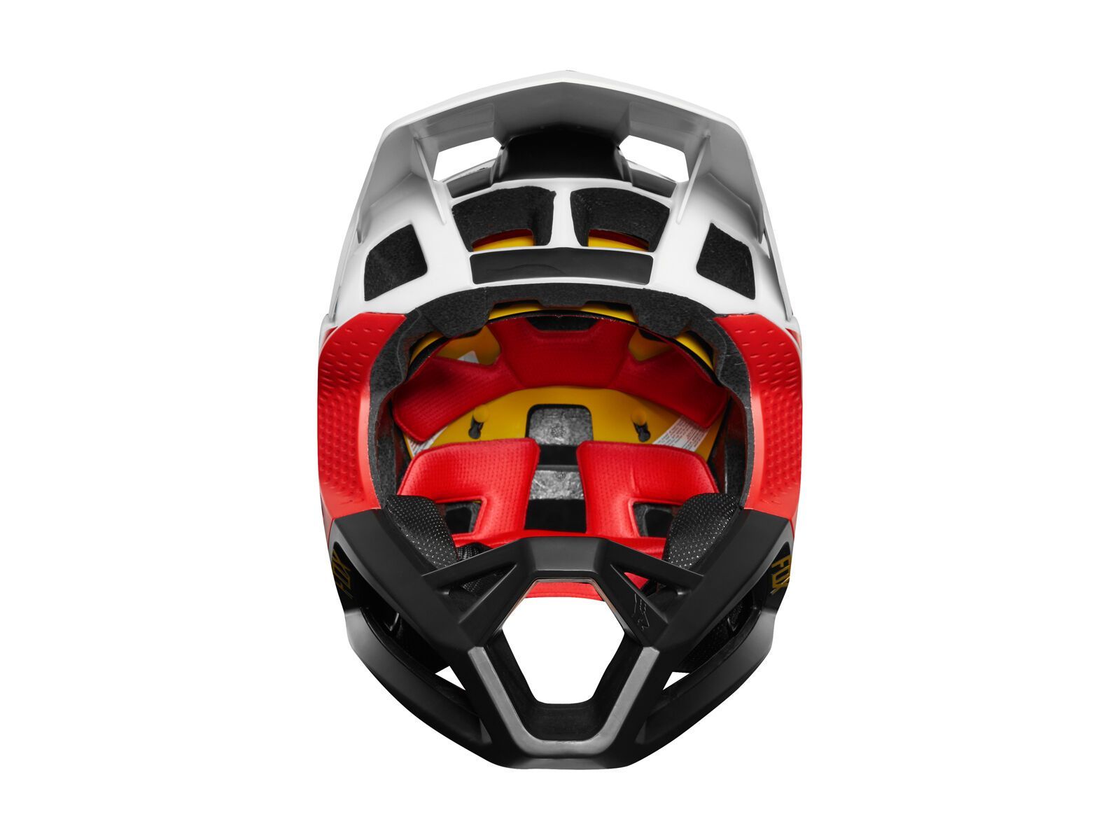 Fox Proframe Helmet Pistol, wht/blk/rd - Bild 3