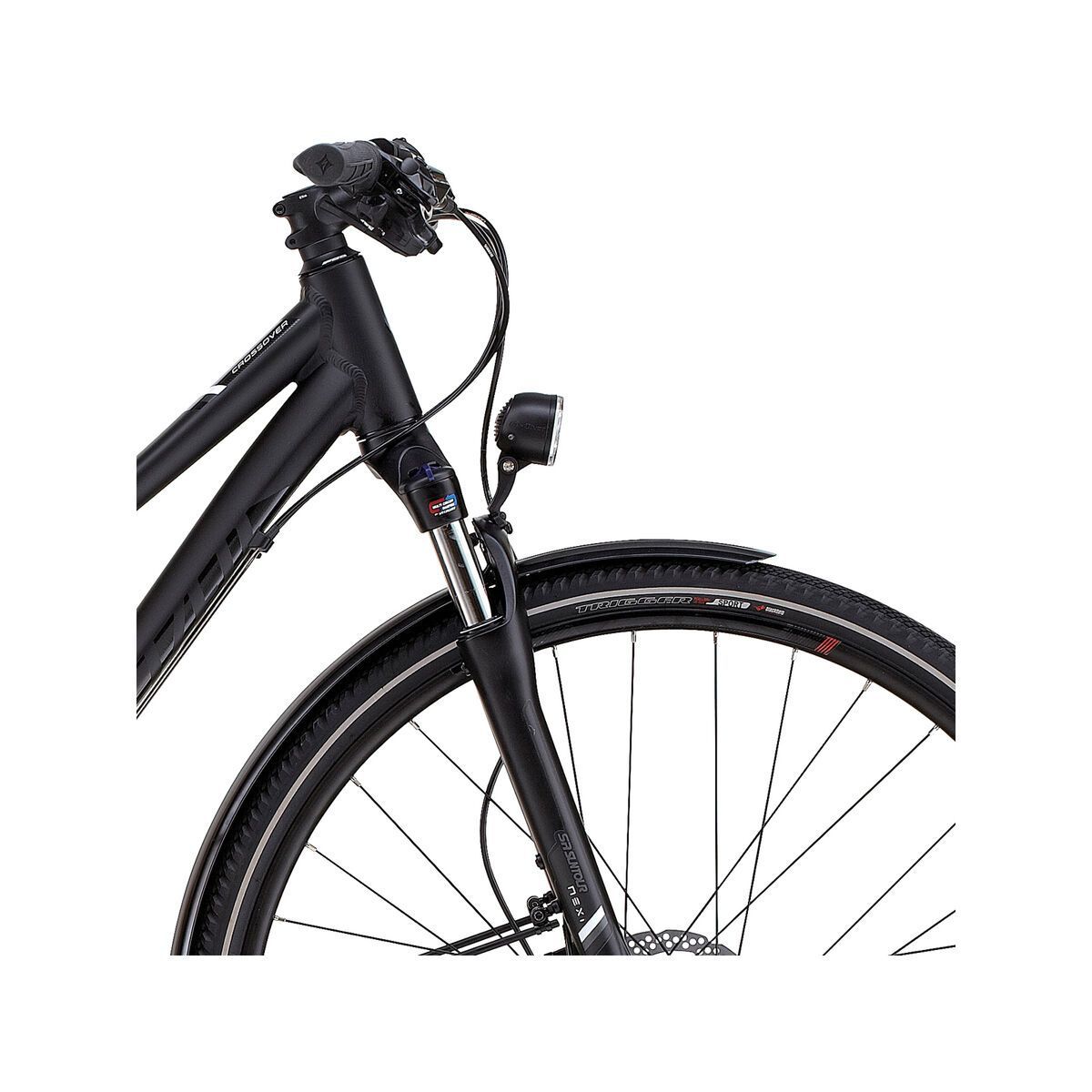 Specialized Crossover Elite Disc Step Through, satin black/gloss black/white - Bild 5