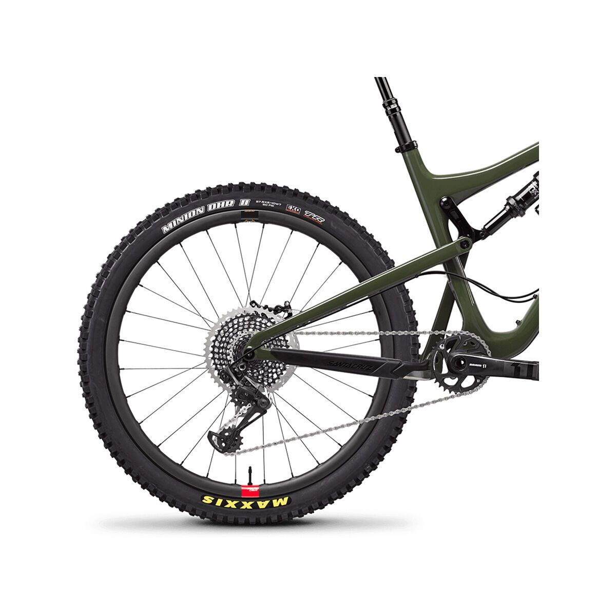Santa Cruz Bronson CC X01 Reserve, gloss olive and black - Bild 5