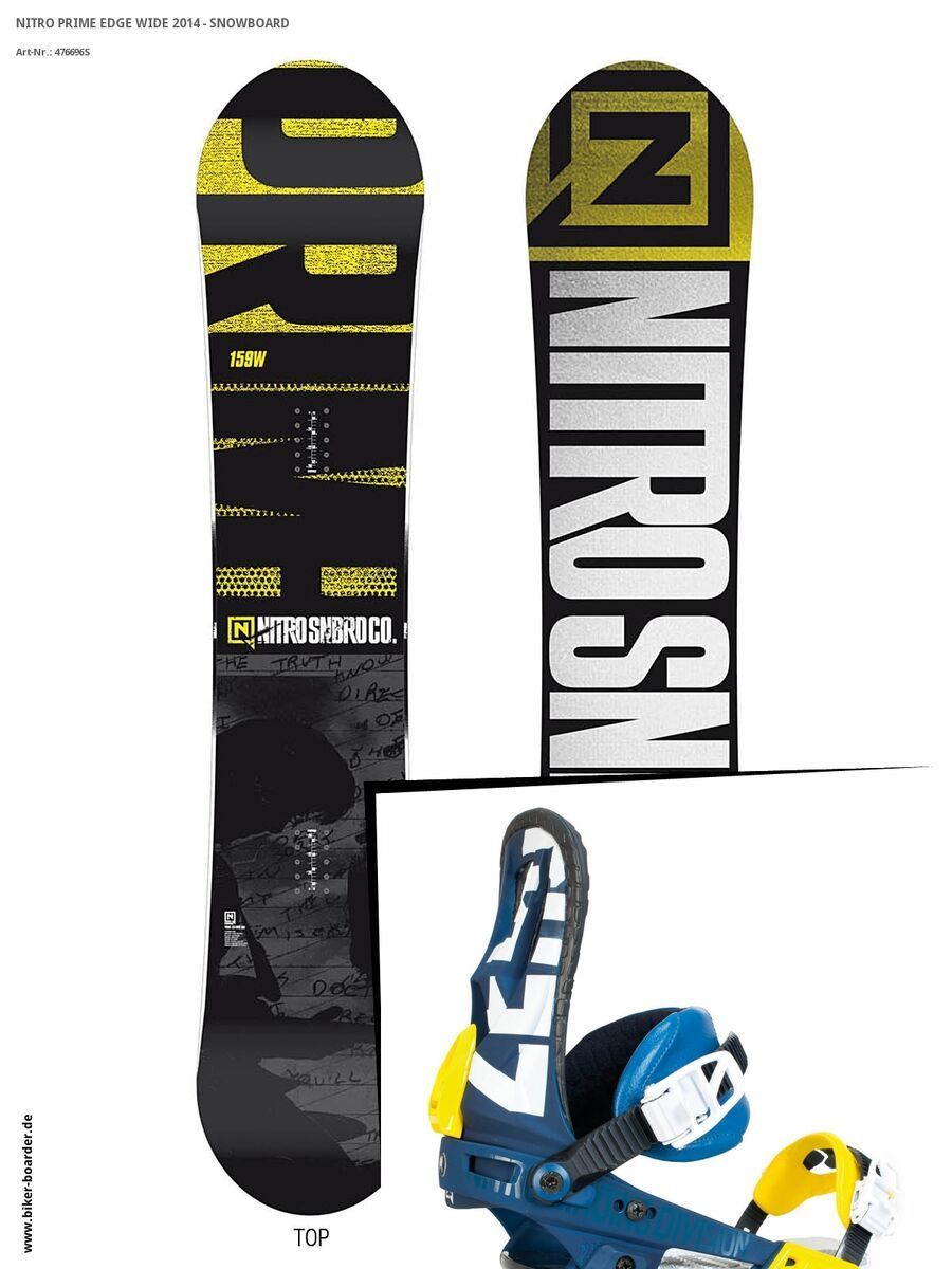 Set: Nitro Prime Edge Wide  +  Zero (476870S) - Bild 1