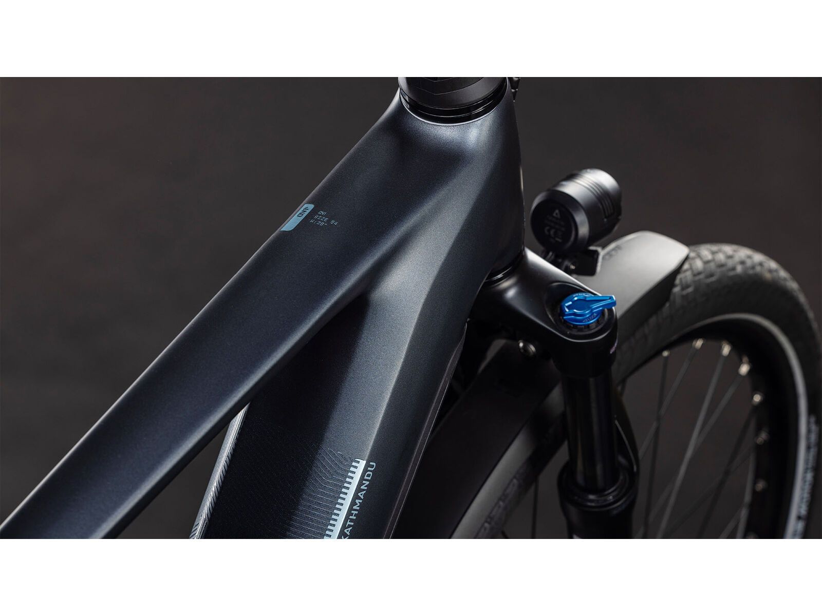 Cube Kathmandu Hybrid One 800, metallicgrey´n´grey - Bild 3