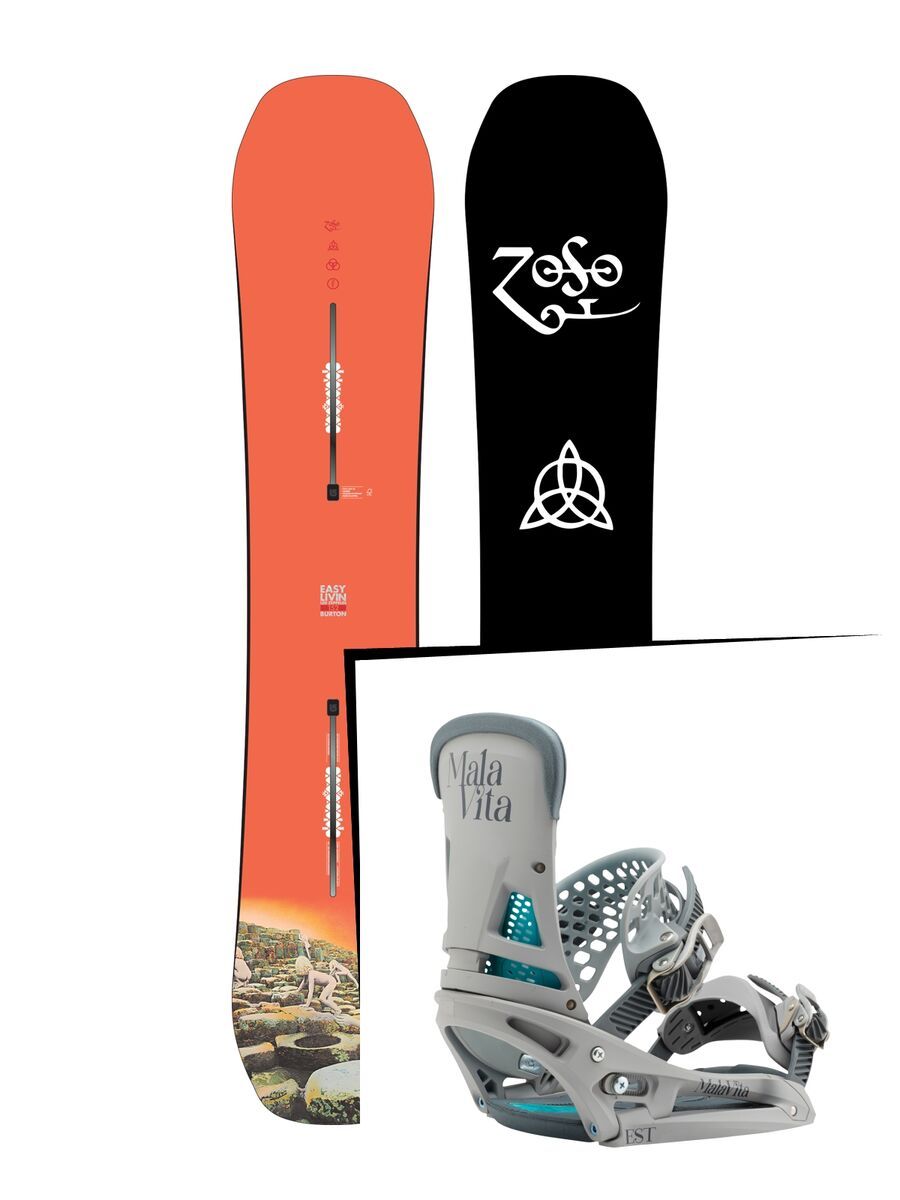 Set: Burton Easy Livin 2017 +  Malavita EST (1712864S) - Bild 1