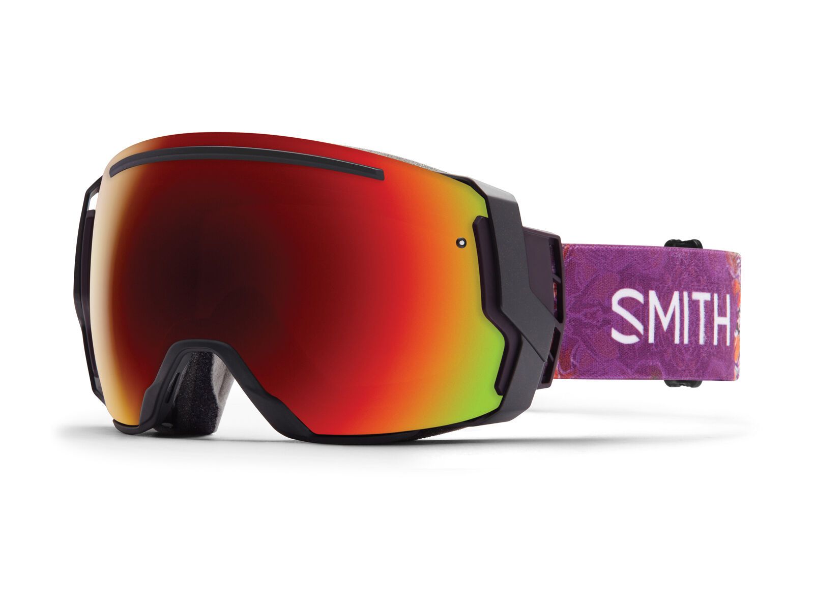 Smith I/O 7 + Spare Lens, sage kaleido/red sol-x mirror - Bild 1