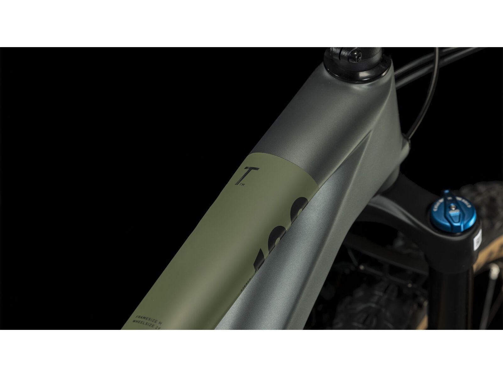 Cube Stereo One22 HPC TM 29, flashgrey´n´olive - Bild 3