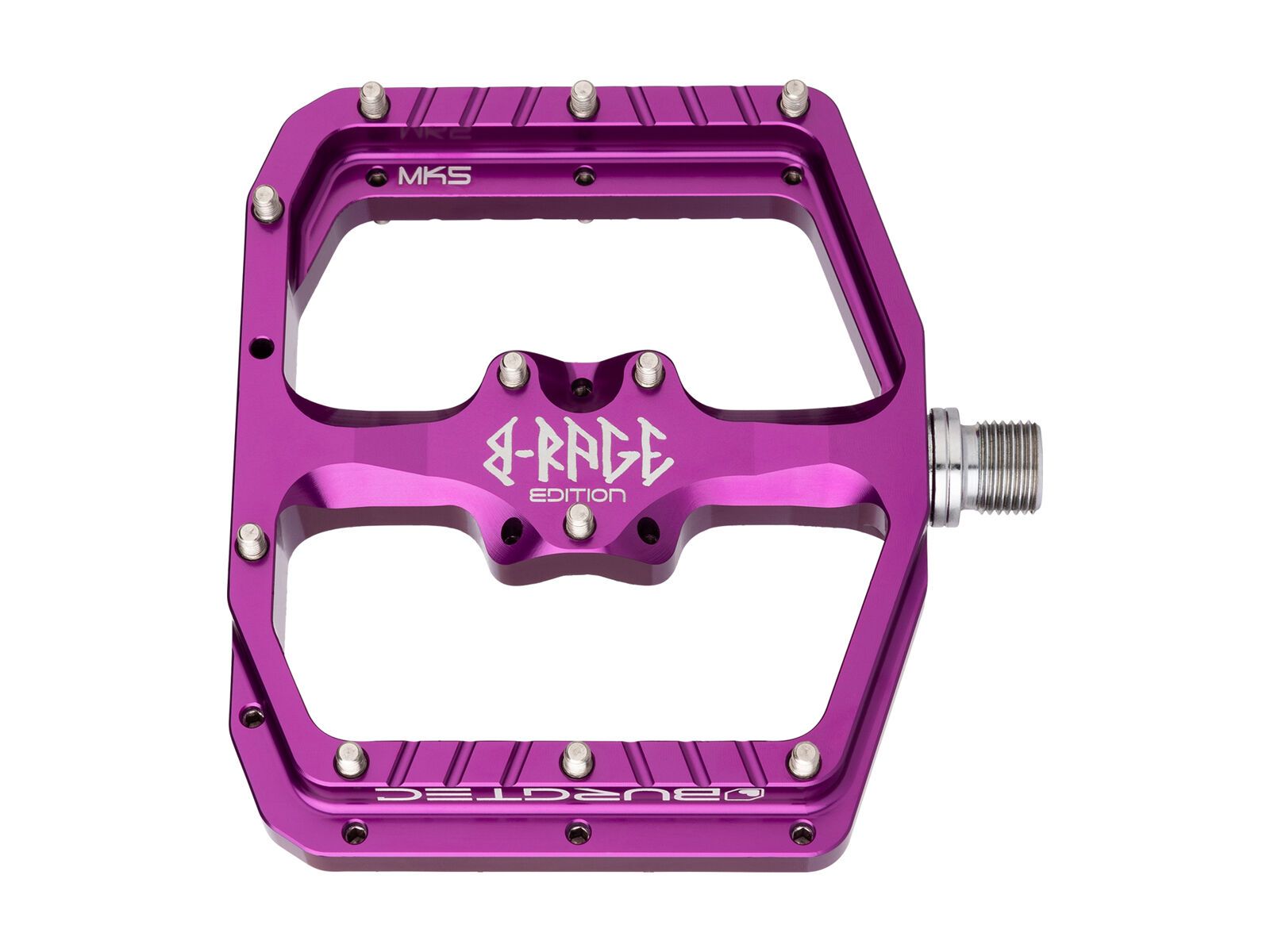Burgtec Penthouse Flat MK5 Pedals B-Rage Edition purple rain BT-1704