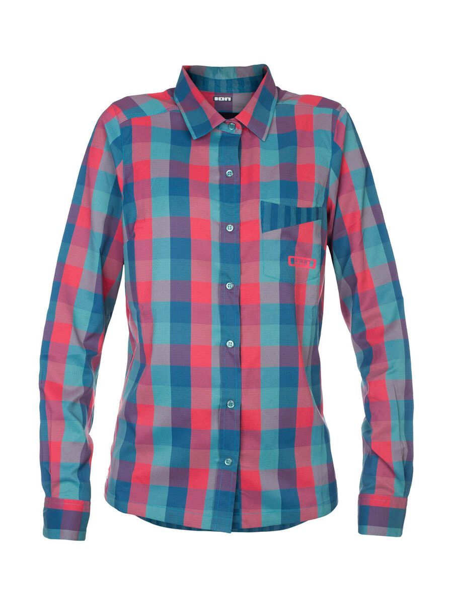 ION Bike Shirt LS Violet, teaberry - Bild 1