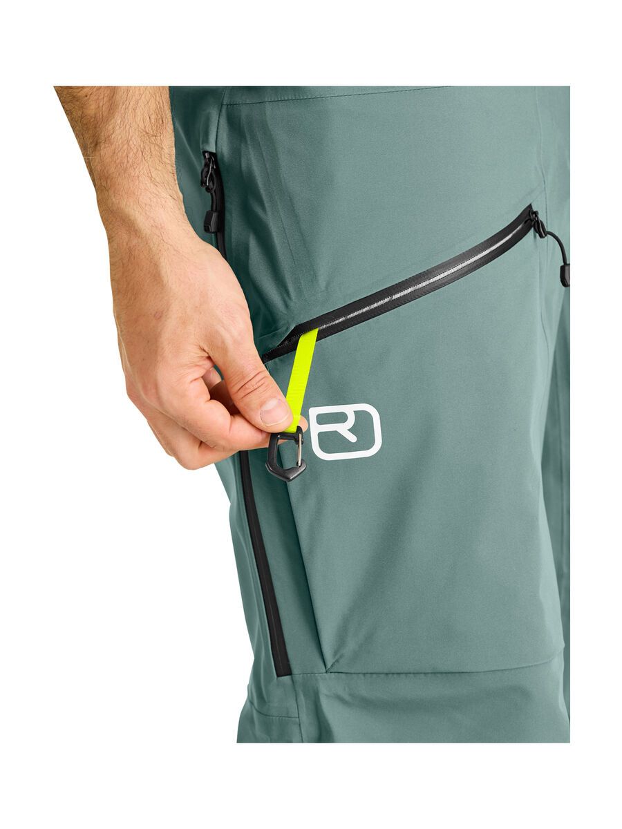 Ortovox 3L Deep Shell Pants M, black raven - Bild 4