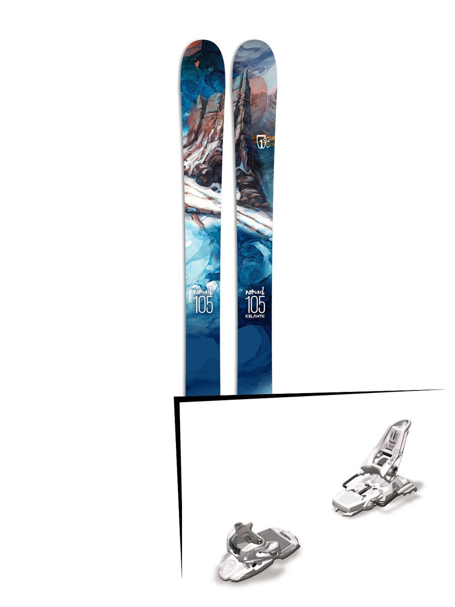 Set: Icelantic Nomad 2017 + Marker Squire 11 (1685410) - Bild 1