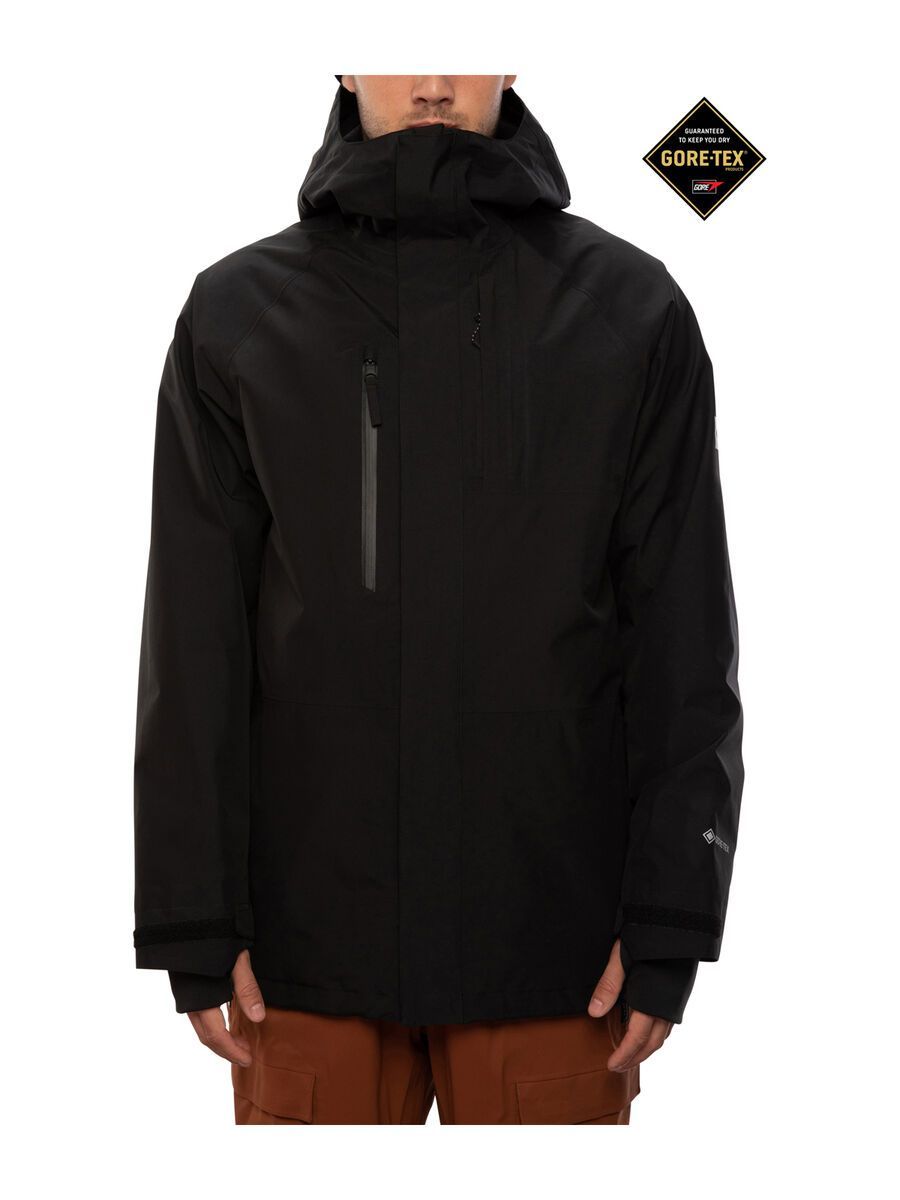 686 Men's GLCR Gore-Tex Core Jacket, black - Bild 1