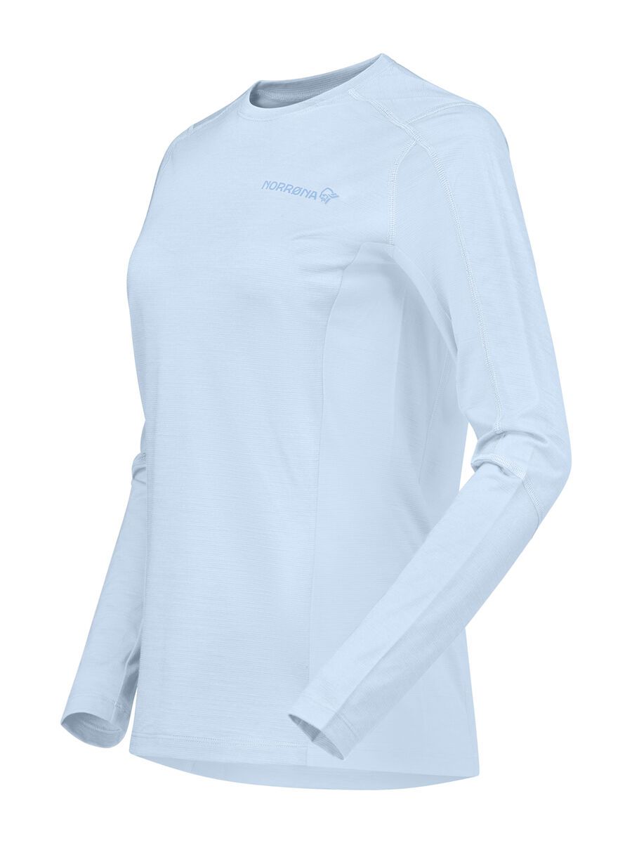 Norrona falketind equaliserUll Long Sleeve W's, cashmere blue - Bild 2