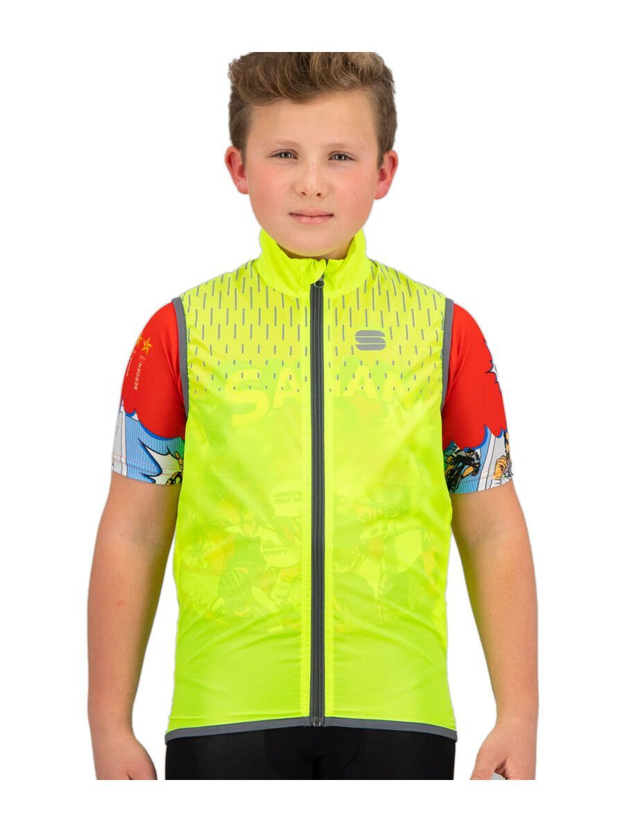 Sportful Kid Reflex Vest, yellow fluo - Bild 1