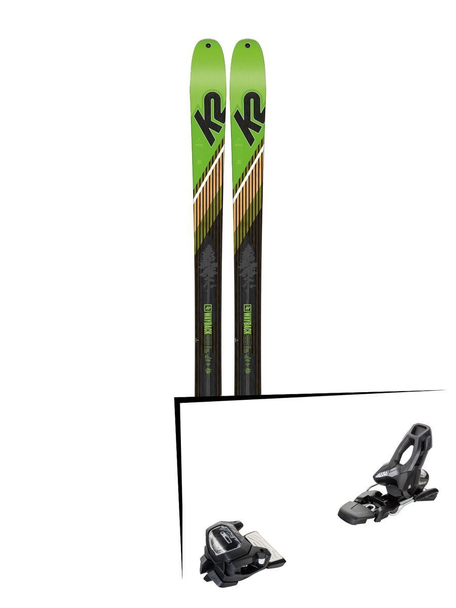 Set: K2 SKI Wayback 88 2019 + Tyrolia Attack² 11 GW solid black - Bild 1