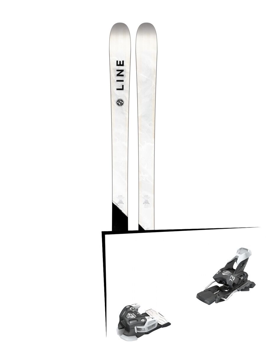Set: Line Supernatural 86 2018 + Tyrolia Attack 13 solid black white - Bild 1