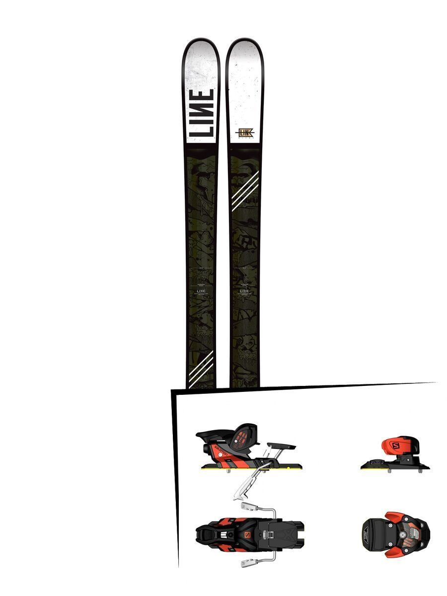 Line Set: Blend 2016 + Salomon Warden MNC 13 - Bild 1