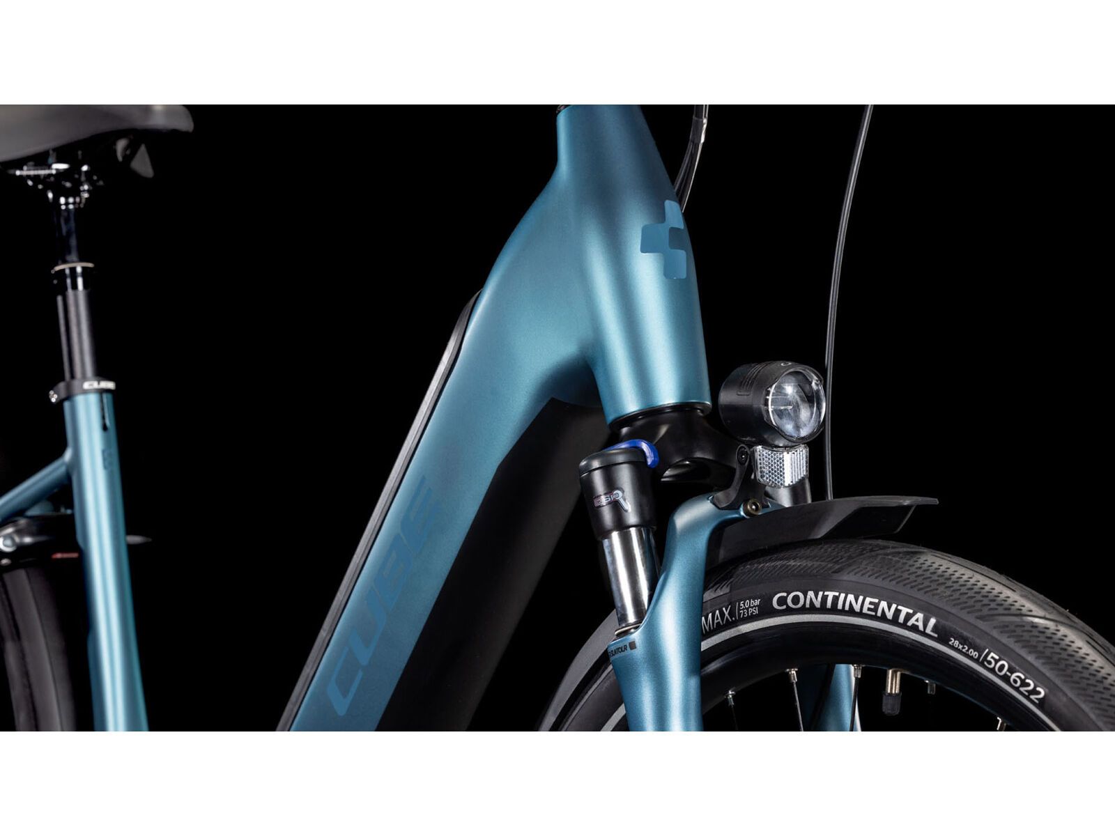 Cube Supreme RT Hybrid Comfort EXC 500 Easy Entry 28, blue´n´black - Bild 6