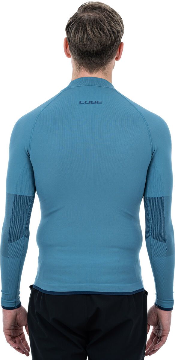 Cube Funktionsunterhemd Race Be Warm langarm, blue - Bild 3