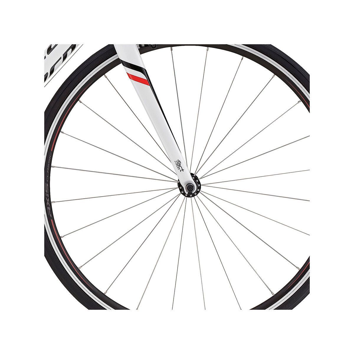 Specialized Allez E5 Sport, gloss metallic white/tarmac black/rocket red/white - Bild 2