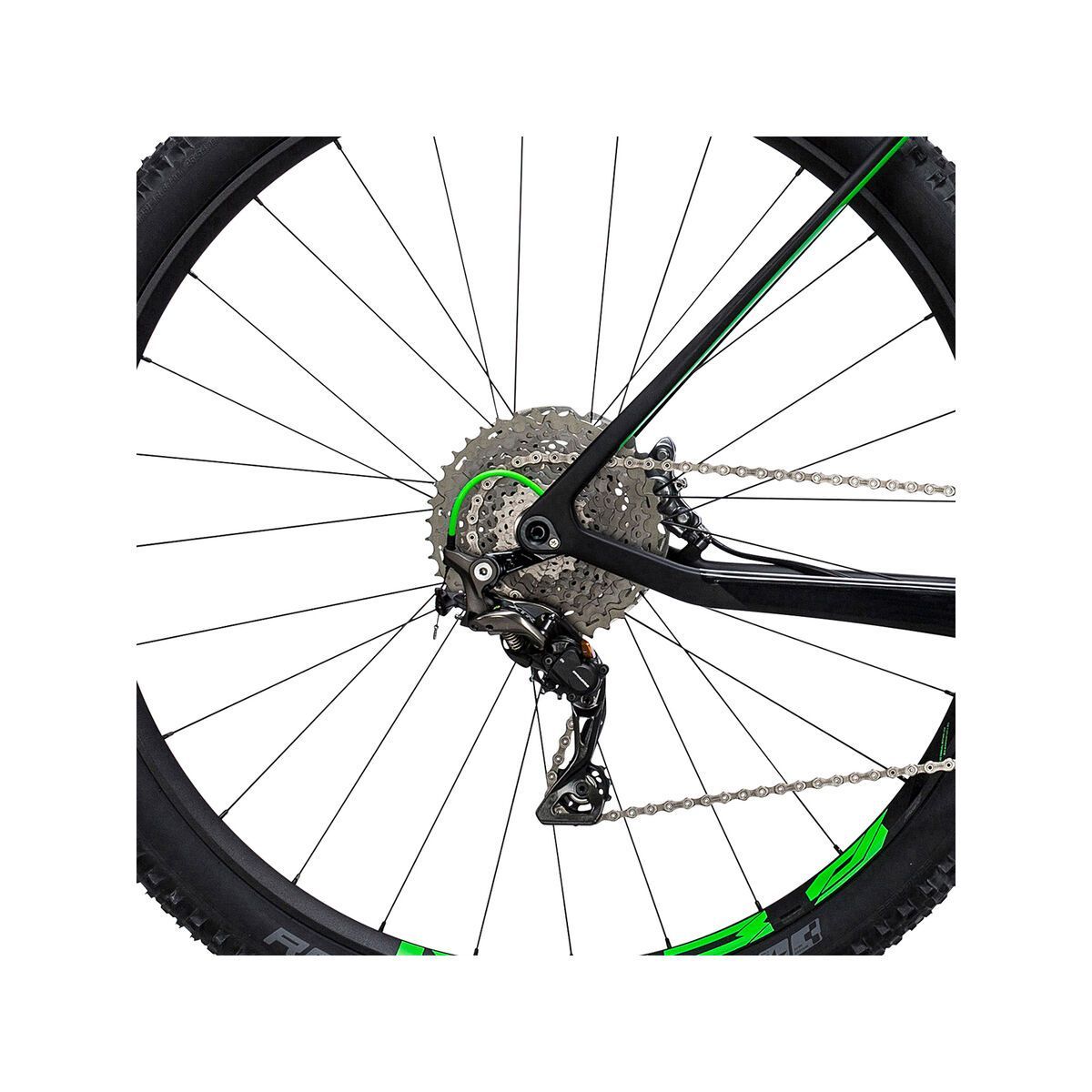 Cube Elite C:68 Race 29, carbon´n´green - Bild 4