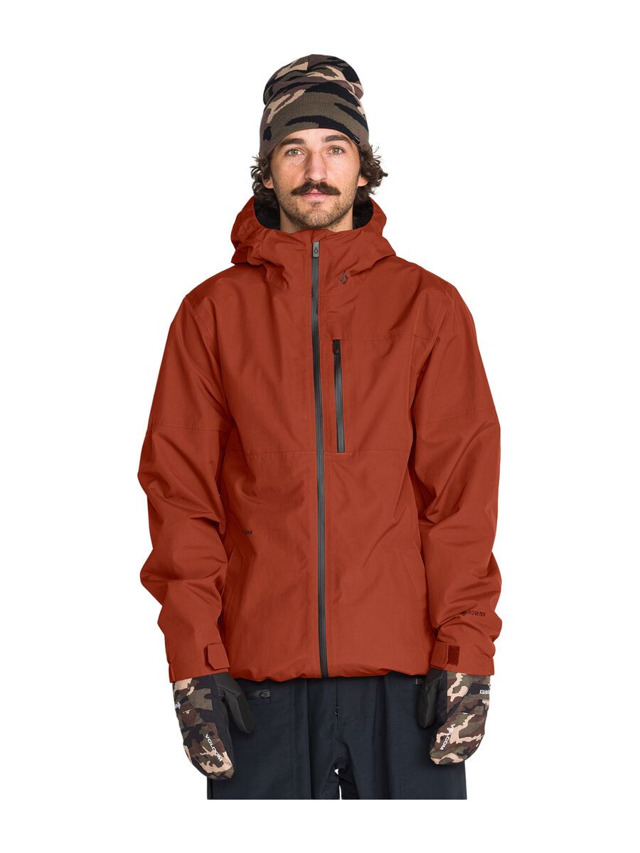 Volcom L Gore-Tex Jacket, burnt orange - Bild 1
