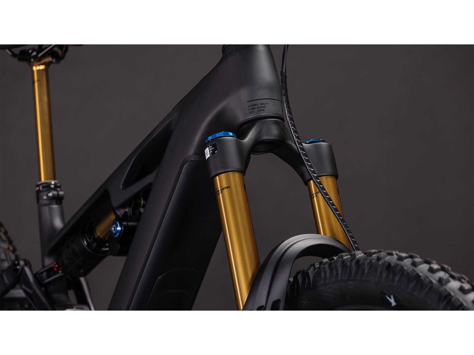 Cube Stereo Hybrid One77 HPC AT 800, carbon´n´gold - Bild 6