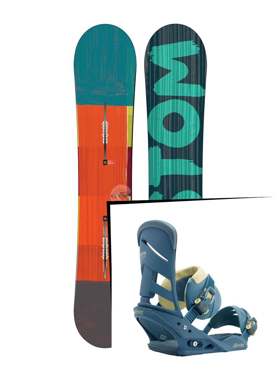 Set: Burton Custom 2015 +  Mission (1191284S) - Bild 1