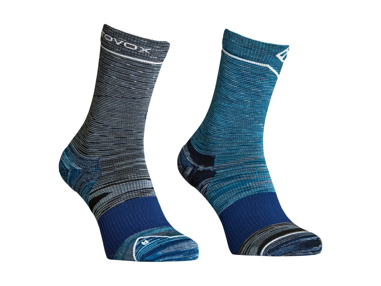 Ortovox Alpine Mid Socks M, blue nunatak - Bild 1