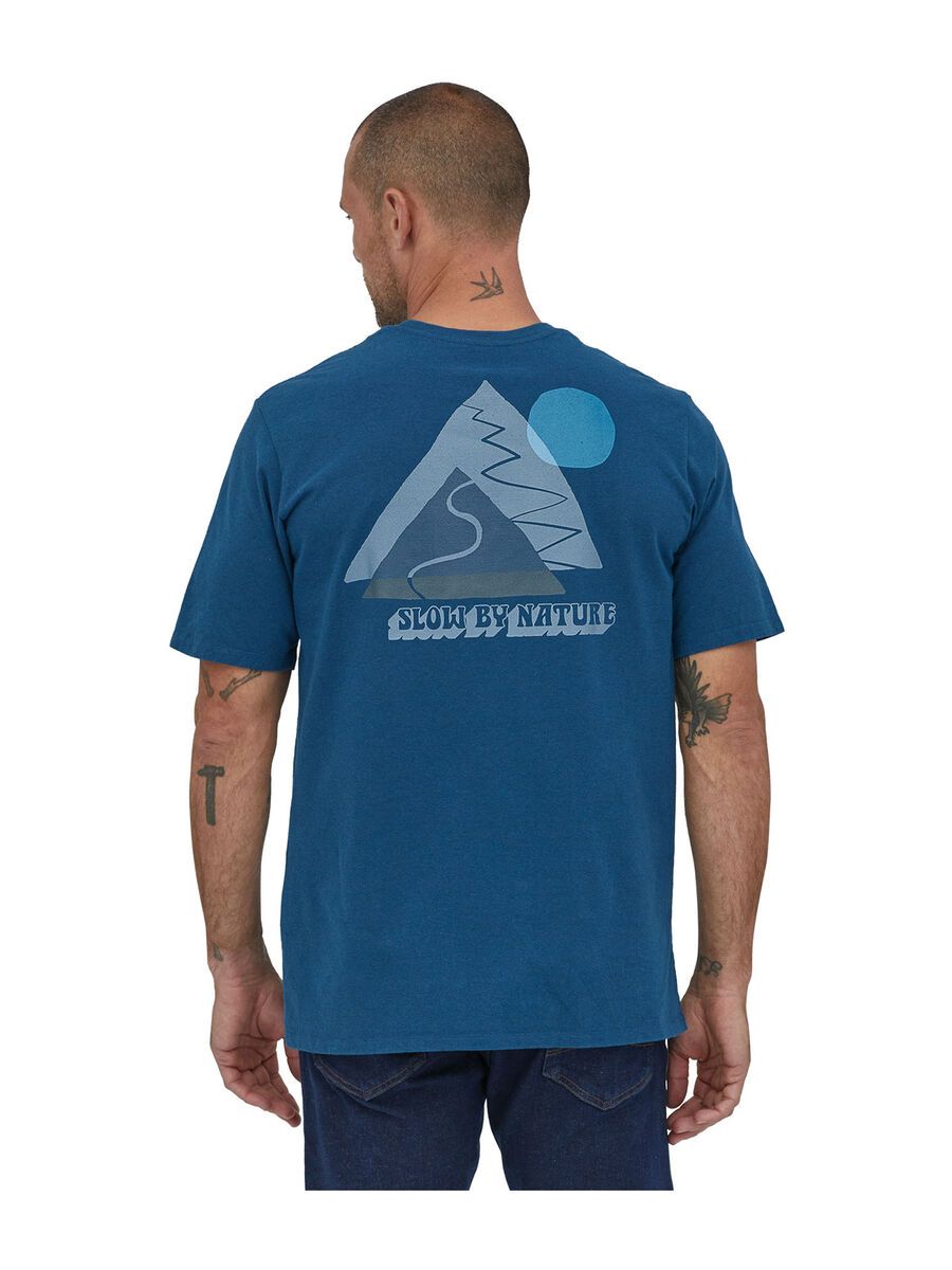 Patagonia Men's Slow Going Responsibili-Tee, wavy blue - Bild 3