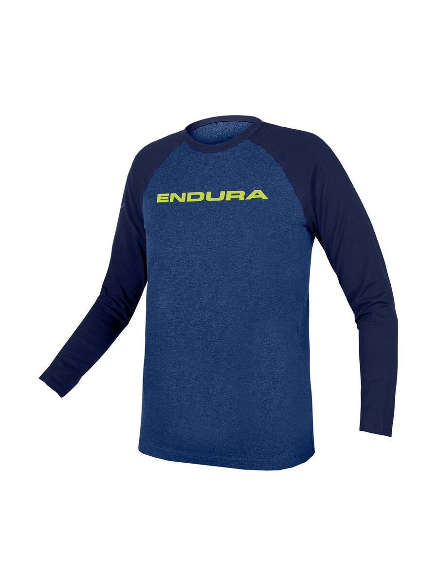 Endura One Clan Langarmshirt für Kinder, blau - Bild 1